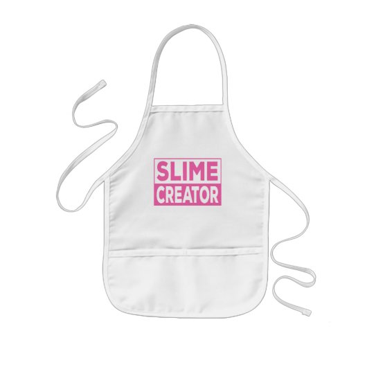 Slime Creator Kinder Apron Schort (Voorkant)