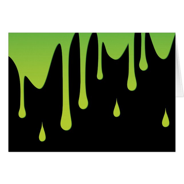 Slime druppelen (Voorkant Horizontaal)