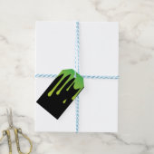 Slime druppelen cadeaulabel (Met Touw)