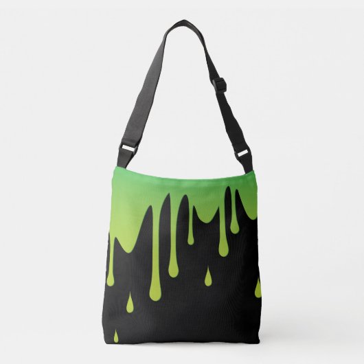 Slime druppelen crossbody tas (Voorkant)