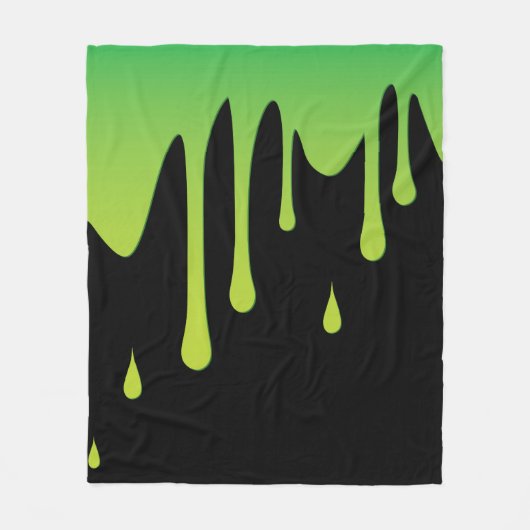 Slime druppelen fleece deken (Voorkant)