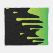 Slime druppelen fleece deken (Voorkant (Horizontaal))