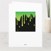 Slime druppelen kaart (Achterkant)