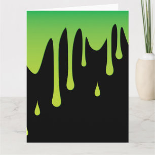 Slime druppelen kaart