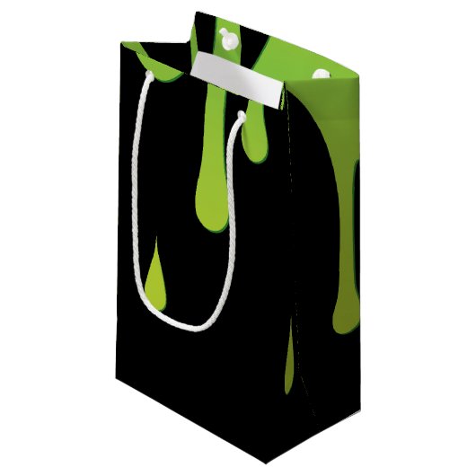 Slime druppelen klein cadeauzakje (Voorkant Gekanteld)