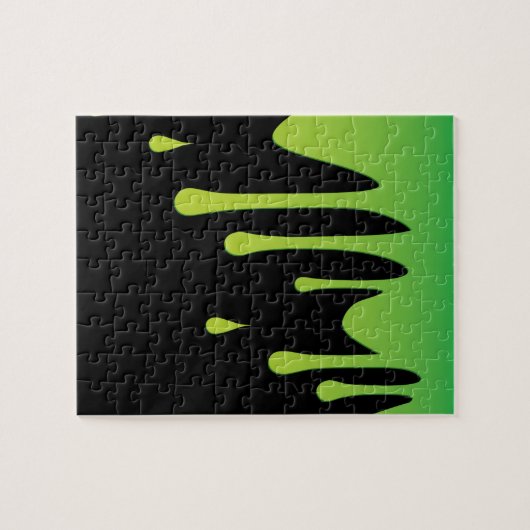 Slime druppelen legpuzzel (Horizontaal)