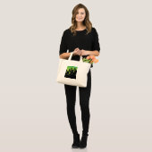 Slime druppelen mini tote bag (Voorkant (model))
