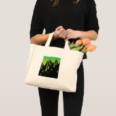 Slime druppelen mini tote bag (Voorkant (product))