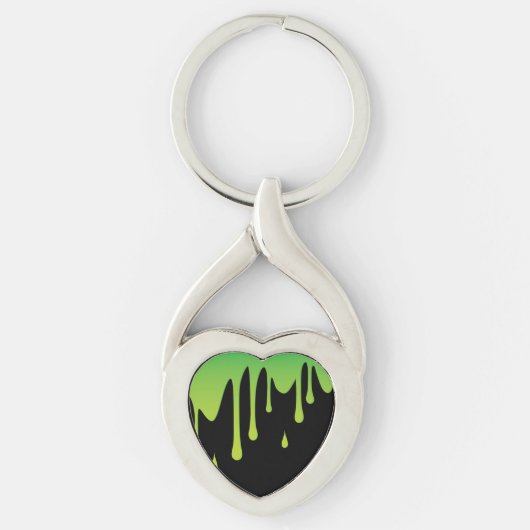 Slime druppelen sleutelhanger (Voorkant)