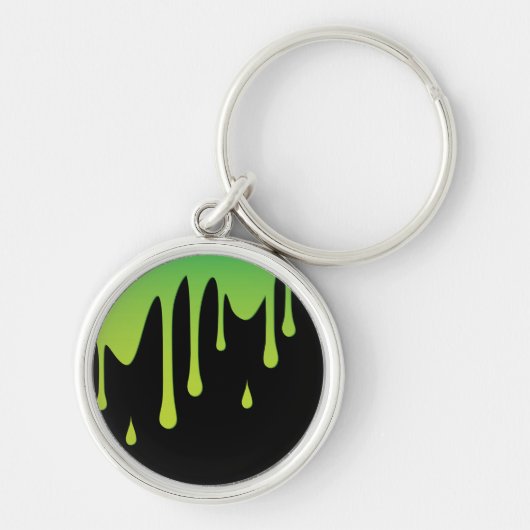 Slime druppelen sleutelhanger (Voorkant)