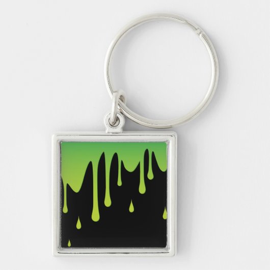 Slime druppelen sleutelhanger (Voorkant)