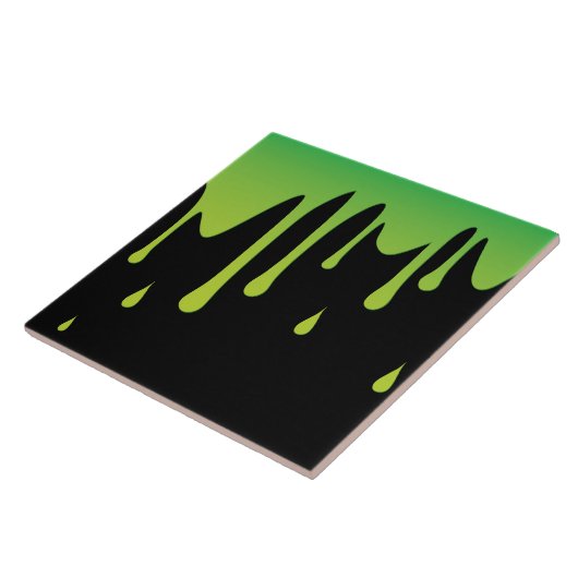 Slime druppelen tegeltje (Zijkant)