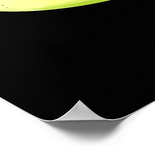 Slime Feelin Good Funny Snail Pun Dark BG Poster (Hoek)