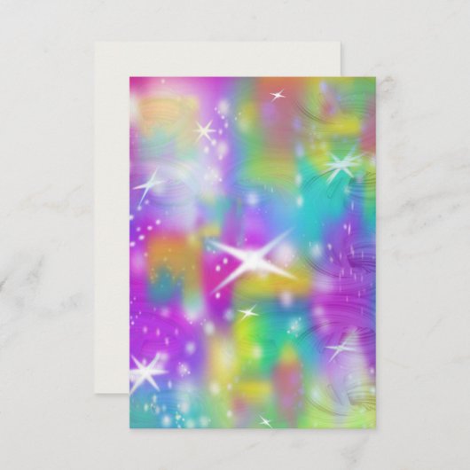 Slime Galaxy Kaart (Voorkant / Achterkant)