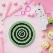 Slime Groene Spiraal Halloween Party Bord (Feest)