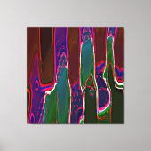 Slime Ken Gage Abstract Surrealism Canvas Afdruk (Voorkant)