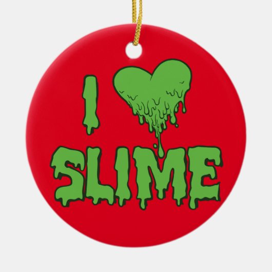 Slime Keramisch Ornament (Voorkant)