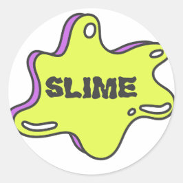 Slime Party decoratieve Sticker
