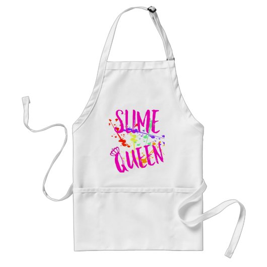 Slime Queen's en Shirten en Accessoires Standaard Schort (Voorkant)