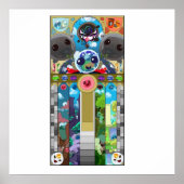 Slime Rancher Glas in lood Poster (Voorkant)