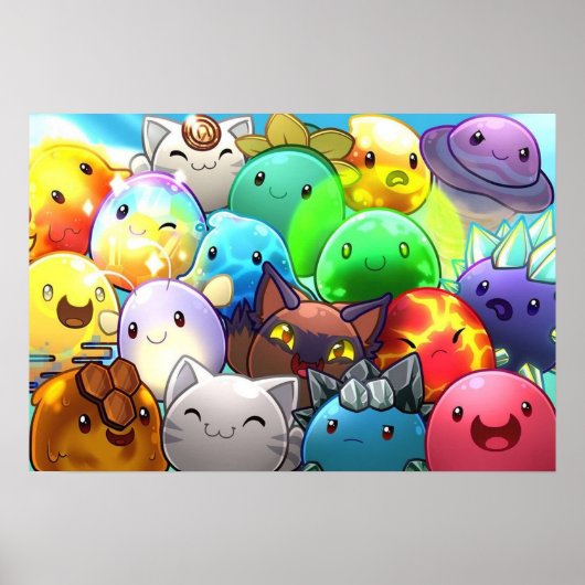 Slime rancher poster (Voorkant)