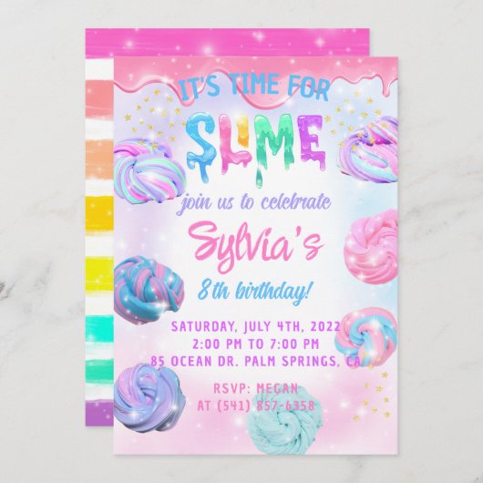 Slime Real Kaart (Voorkant / Achterkant)