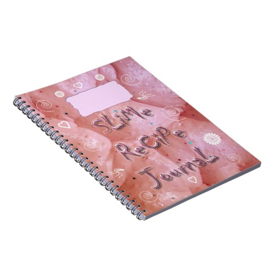Slime Recipe Journal Notitieboek (Rechterzijde)