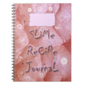 Slime Recipe Journal Notitieboek (Voorkant)