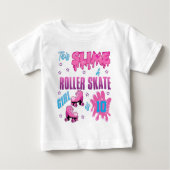 Slime Roller Schaats Colorful Birthday Girl Custom (Voorkant)