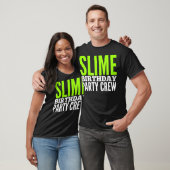 Slime Tee Shirts Slime Verjaardag Party Crew Shirt (Unisex)