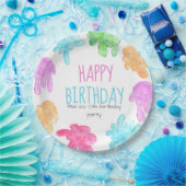 Slime thema kind verjaardagsfeestje bord (Feest)