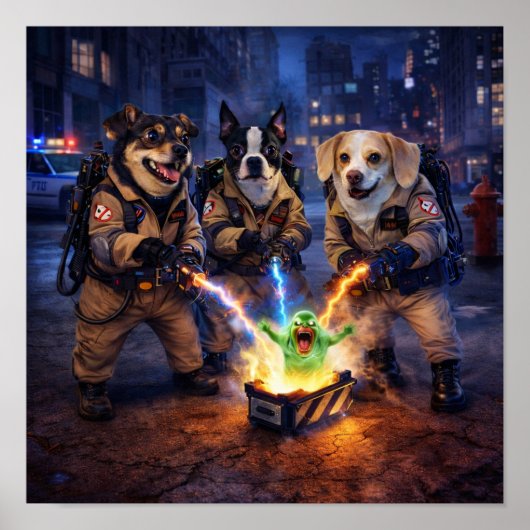 "Slimer is Toast" Poster (Voorkant)