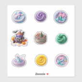 slimes beautiful fairy mermaid halloween and chris sticker (Vel)