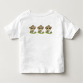 slimme aap kinder shirts (Achterkant)