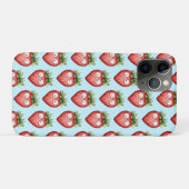 Slimme Aardbei Case-Mate iPhone Case (Achterkant (horizontaal))