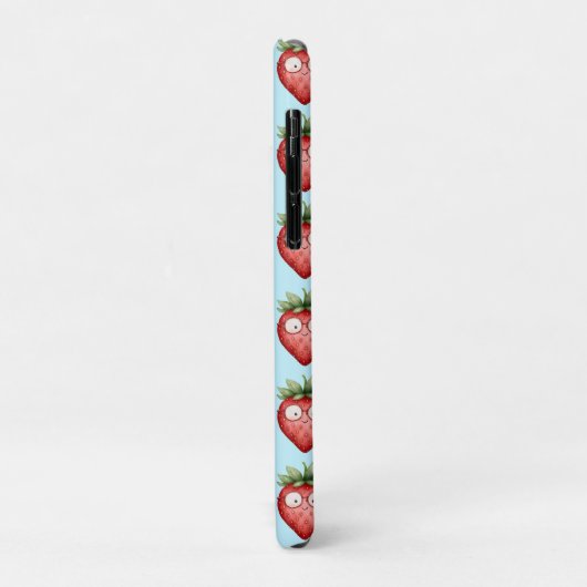 Slimme Aardbei  Case-Mate iPhone Case (Achterkant/links)