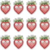 Slimme Aardbei Sticker (Voorkant)