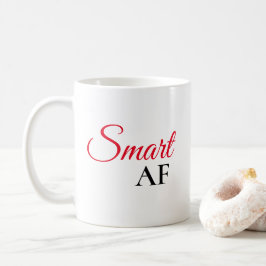 Slimme AF Rode Expressie Statement Koffiemok