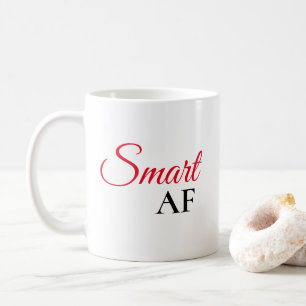 Slimme AF Rode Expressie Statement Koffiemok