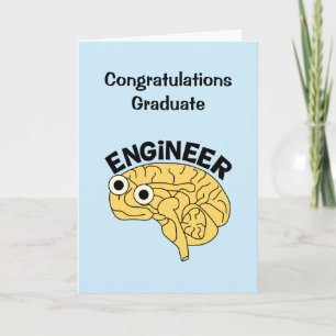 Slimme Afstudeerkaart voor Ingenieurs Bedankkaart