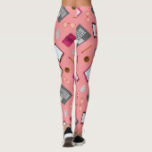 Slimme apparaat gemusterde leggings (Achterkant)