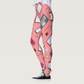Slimme apparaat gemusterde leggings (Links)