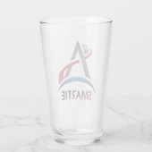 Slimme Artemis Logo Glas (Achterkant)
