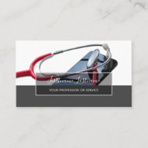 Slimme arts met digitale Smartphone Stethoscoop