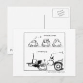 Slimme auto's in de VS Briefkaart (Voorkant / Achterkant)