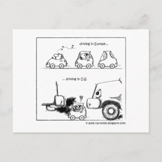 Slimme auto's in de VS Briefkaart