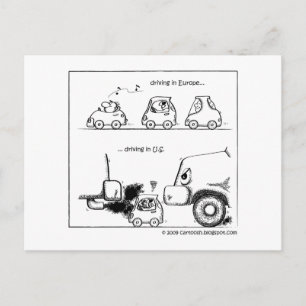 Slimme auto's in de VS Briefkaart