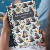 Slimme Beer en bos Kinderen terug naar school Notitieboek