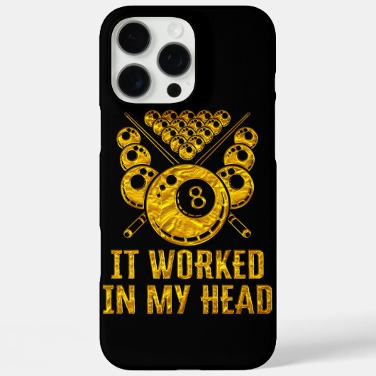 Slimme biljart Gezegde over mentale strategie Case-Mate iPhone Case (Achterkant)