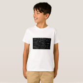 Slimme blackboardjongen t-shirt (Voorkant volledig)
